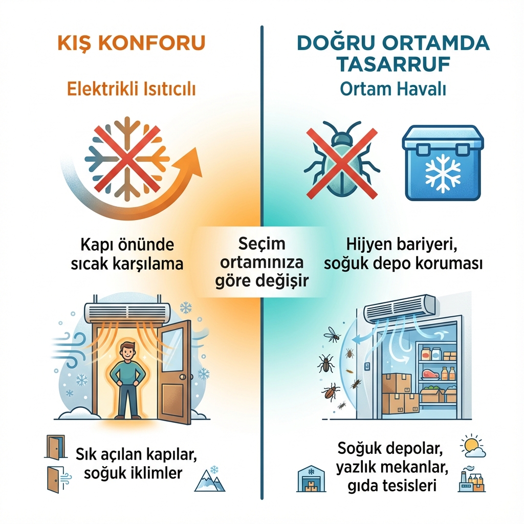 Elektrikli vs Ortam Havalı Karşılaştırma